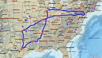 Artisans of the Valley - Austin Texas Road Trip Route 2008