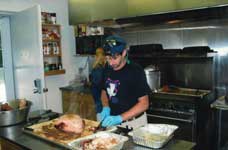 Clover Rod & Gun Club - Eric Saperstein Carving a Roast