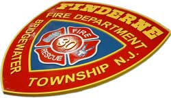 CNC Carved Fire Dept Sign by The Custom Sign Shop