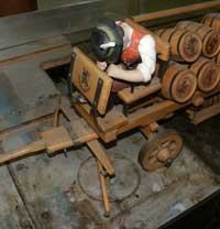 Circa 1950 Lowenbrau Beer Wagon - Before Restoration