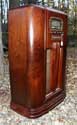 GE Antique Radio - Restoration Complete - Side Angle View