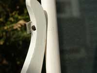 Collectable Child's Size Vanity Before Restoration Mirror Joint