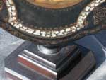 Paper Mache Table - Front View After Restoration