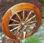 Antique Spinning Wheel - After Restoration by Artisans of the Valley