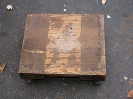 Stool Restoration - Frame Brakedown - Frame By Artisans of the Valley Upholstery by Browns & Sons of Pennington, NJ