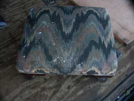 Stool Restoration - Frame Brakedown - Frame By Artisans of the Valley Upholstery by Browns & Sons of Pennington, NJ