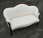 Setea Restoration - Completed - Frame By Artisans of the Valley Upholstery by Browns & Sons of Pennington, NJ