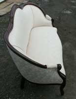 Setea Restoration - Completed - Frame By Artisans of the Valley Upholstery by Browns & Sons of Pennington, NJ