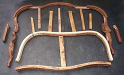 Side Chair Restoration - Completed - Frame By Artisans of the Valley Upholstery by Browns & Sons of Pennington, NJ