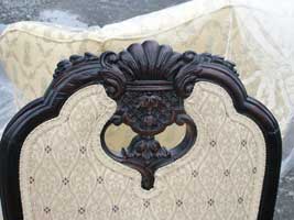 Side Chair Restoration - Completed - Frame By Artisans of the Valley Upholstery by Browns & Sons of Pennington, NJ