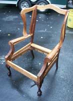 Wing Chair Restoration - Frame Only - By Artisans of the Valley