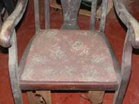 Victorian Chair Before Restoration