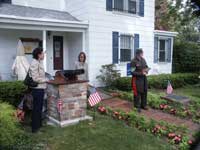 Camp Olden Monument Dedication Ceremony