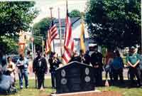 Camp Olden Monument Dedication Ceremony