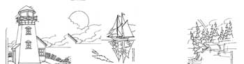 Hand Carved Custom Oak Jewelry Box In progress - Lighthouse Beach Scene Carving Pattern