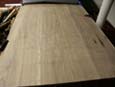 Pattern Traced on Walnut Panel(View larger picture)
